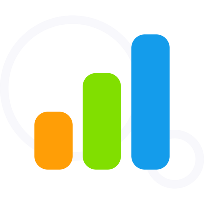 Grafik zur Visualisierung des Aufwärtstrends.