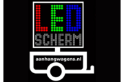 LEDschermaanhangwagens