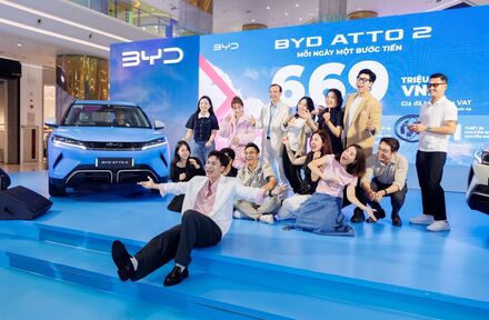 How We Redefined the Urban BYD ATTO 2 EV Launch at BYD Techshow 2025 in Ho Chi Minh City, Vietnam - Foto 1