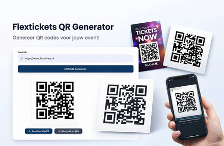 Flextickets gratis QR code generator - Foto 1