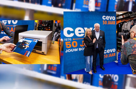 Een memorabele ontvangst voor 50 jaar CEVO: photobooth met live-fotograaf - Foto 1