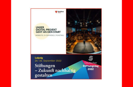 BEEFTEA launcht digitalen Auftritt des Deutschen Stiftungstag 2022 - Foto 1