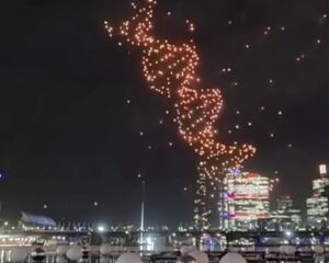 Sydneys Drohnenshow ist gescheitert. Der Sicherheitsplan nicht. Sydneys Drohnenshow ist gescheitert. Der Sicherheitsplan nicht.