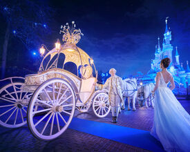 Märchenhochzeiten im Disneyland jetzt mit Enchanted Carriage